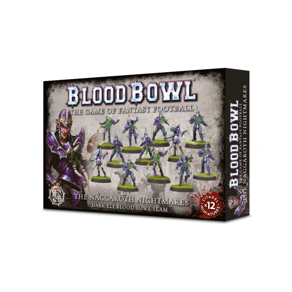 Games Workshop - Blood Bowl: Dark Elf - Naggaroth Nightmares Team