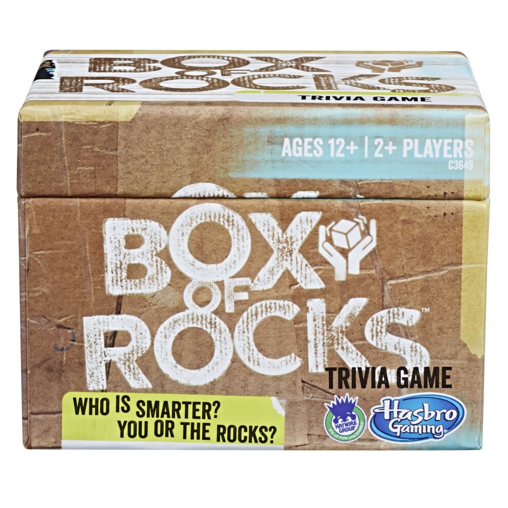 Hasbro Gaming Hasbro Games Box of Rocks Party Board Game (Amazon Exclu