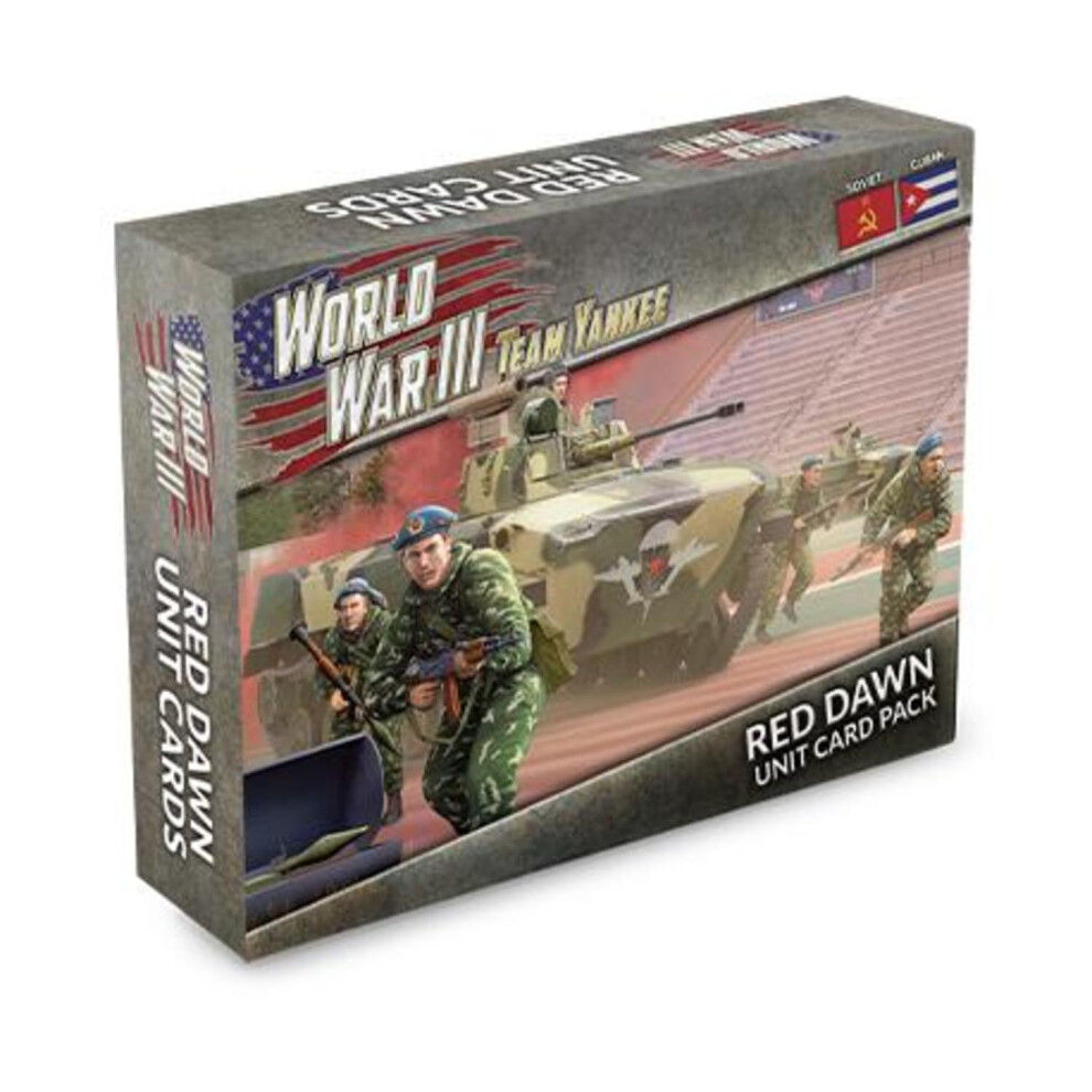 Team Yankee WWIII: Red Dawn Unit Cards (WW3-07U)