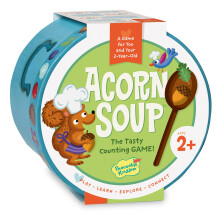 Peaceable Kingdom Ekorrsoppa - Spel för dig och ditt barn 2+ år - Roliga spel för 2-4 åringar som lär ut siffror