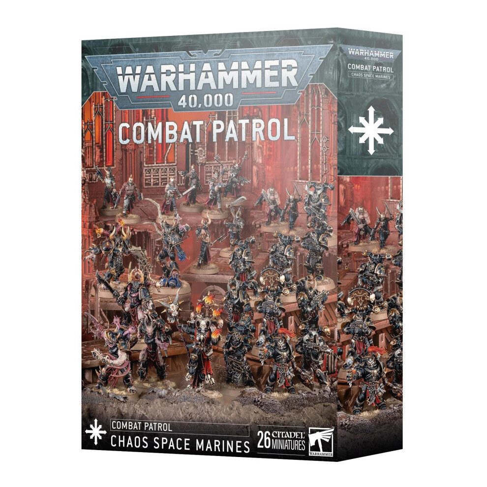 Warhammer 40k Games Work - Combat Patrol: Chaos Space Marines  Multico