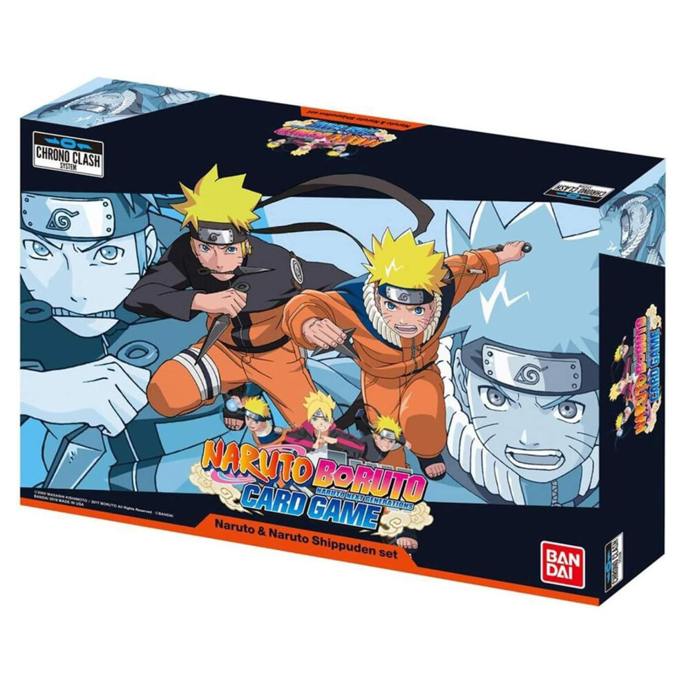 Naruto Boruto - Set Naruto & Naruto Shippuden - Jeu de Cartes