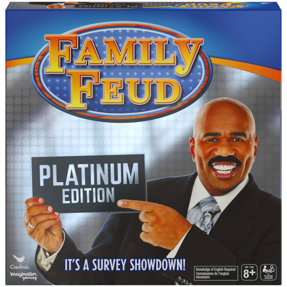 Spin Master Family Feud Platinum Edition  Family Party Board Game  for