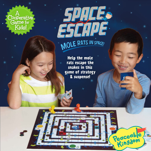Peaceable Kingdom Space Escape - Cooperative Strategy Space Adventure Game by The Inventor of Pandemic - Use Teamwork to Win! - Great for Familie 1