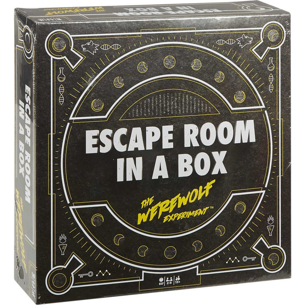 Mattel Games Escape Room in a Box Game The Werewolf Experiment  Myster