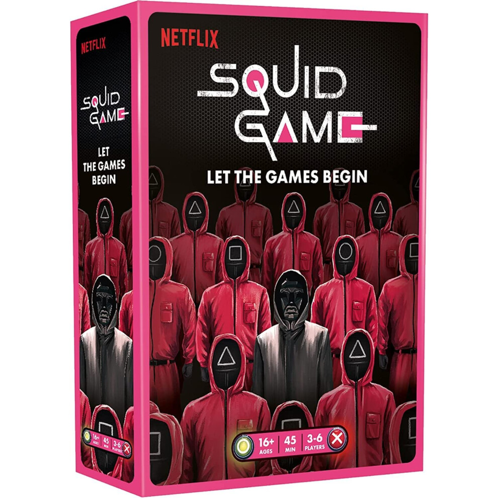 Squid Game The Board Game | Thrilling Survival Strategy Game for Adult