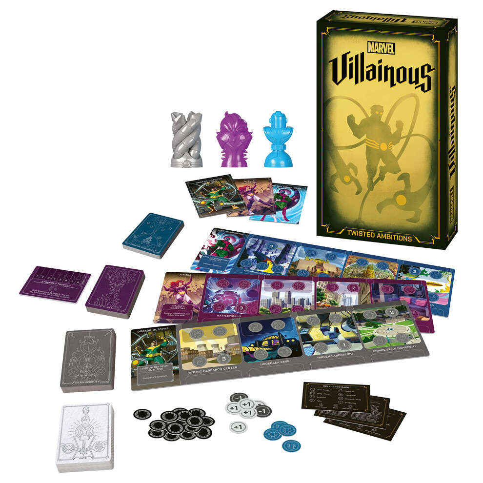 Ravensburger Marvel Villainous: Twisted Ambitions - Engaging Strategy