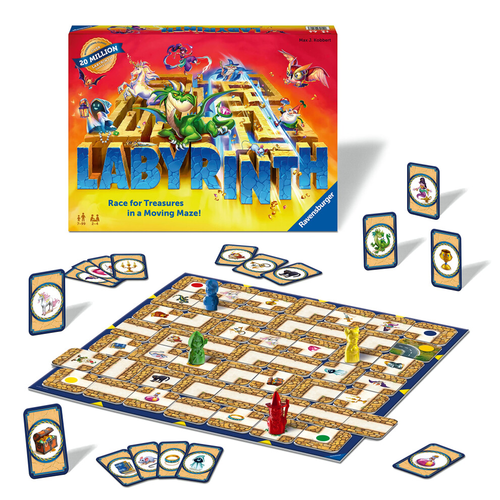 Ravensburger Labyrinth - Enthralling Family Board Game | Ideal for Kid