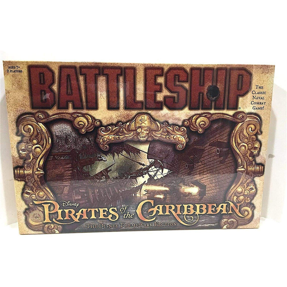 Disney Parks Exclusive Pirates of the Caribbean Battleship Game