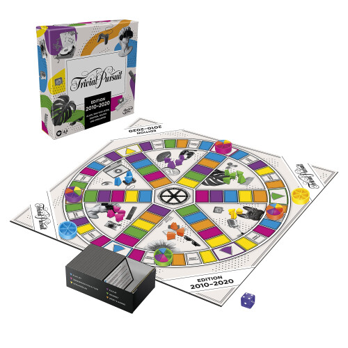 Hasbro Hasbro Trivial Pursuit 2010 Edition Includes Years 2010-2020  Board Ga 1