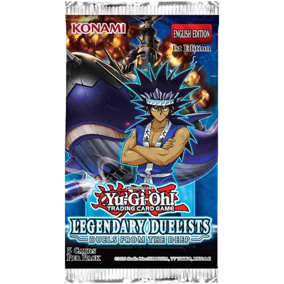 YU-GI-OH! LDU9 Legendary Duelists 9-Duels from The Deep Booster Packet