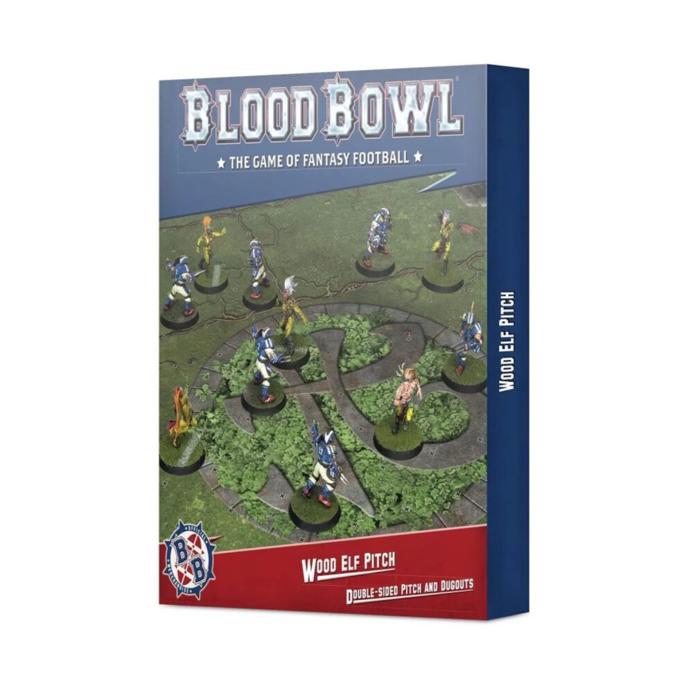 Games Workshop - Blood Bowl: Wood Elf Pitch & Dugouts