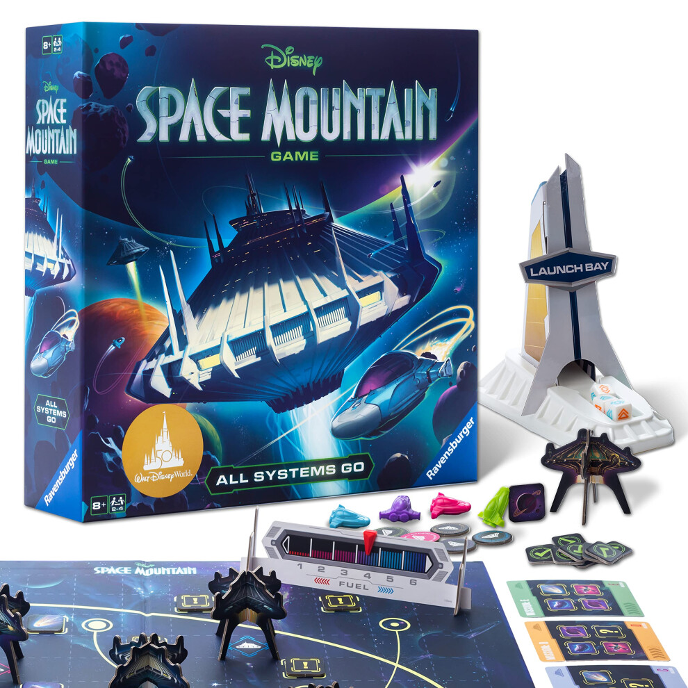 Disney Space Mountain  All Systems Go - an Exciting Racing Game Based