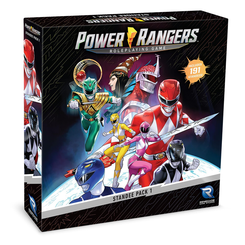 Power Rangers Roleplaying Game: Standee Pack #1 - 191 Color Standees