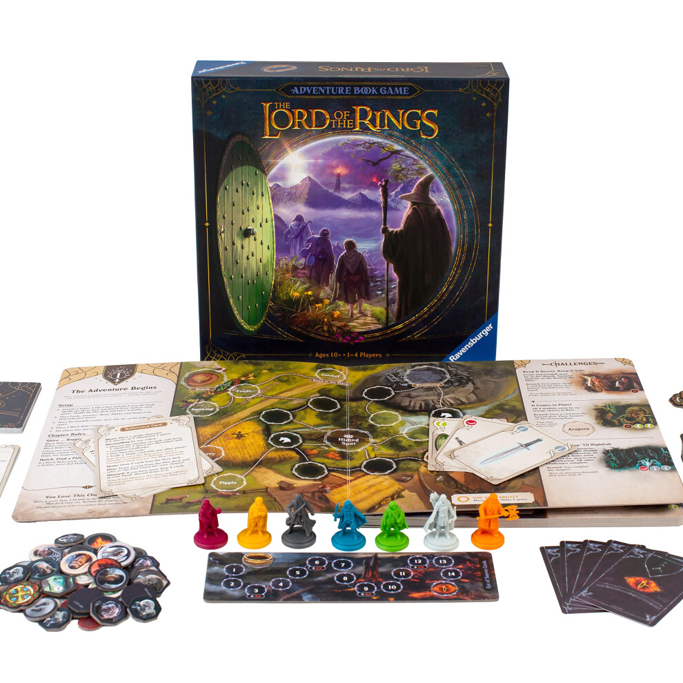 The Lord of The Rings Adventure Book Game for Ages 10 and Up - Work To