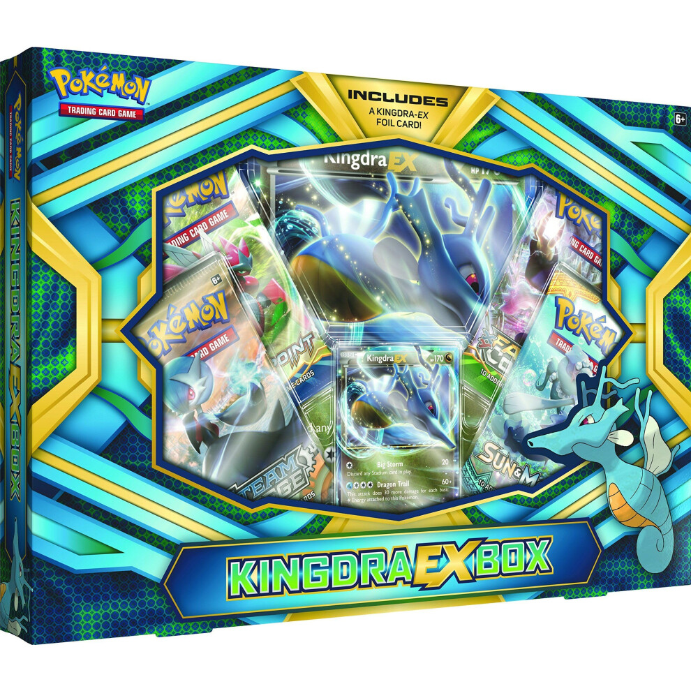 Pokemon TCG: Kingdra-Ex Box Card Game  Model:820650802935