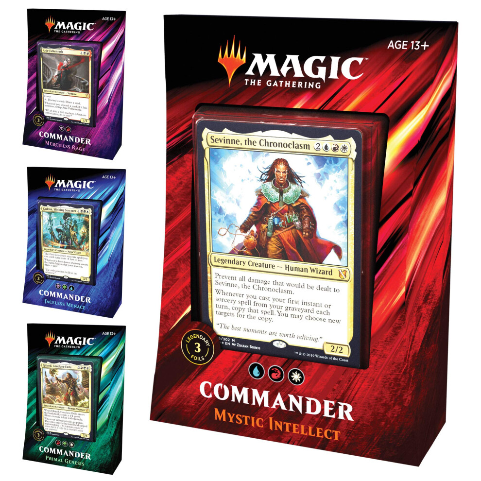 Magic: The Gathering Commander 2019 Decks | All 4 Decks