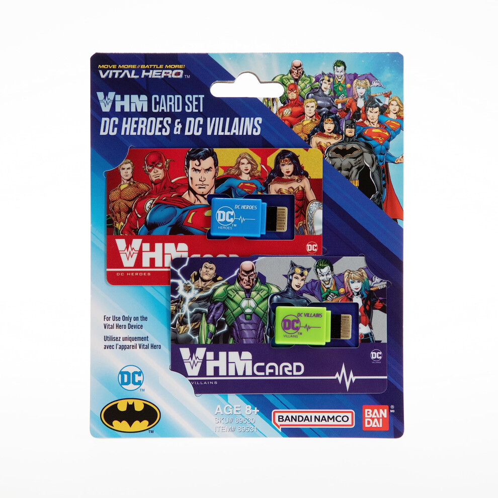 Vital Hero Memory Card Pack - DC Characters