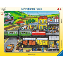 Ravensburger Πάζλ για Παιδιά - 05234 Ταξίδι με Τρένο - 41 Κομμάτια Πάζλ για Παιδιά από 4 Ετών