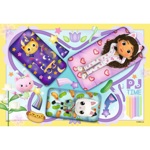 Ravensburger Puzzles 2 x 12 Teile: Pyjamaparty, Gabby's Dollhouse 1