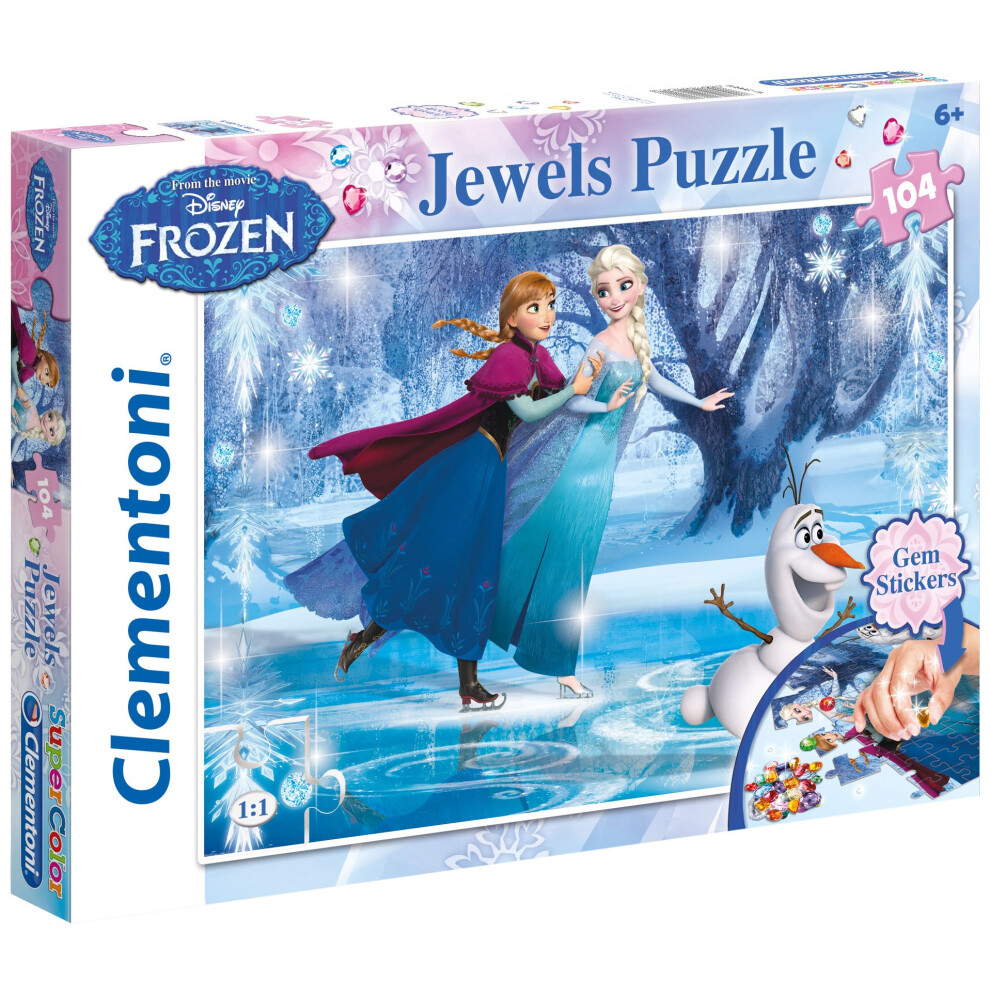 Clementoni ""Frozen"" Jewels Puzzle (104 Piece)