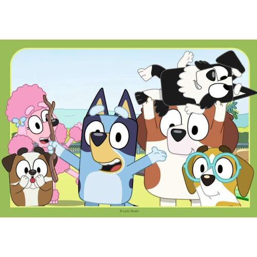 Ravensburger Puzzles 2 x 12 pièces : S'amuser avec Bluey 2