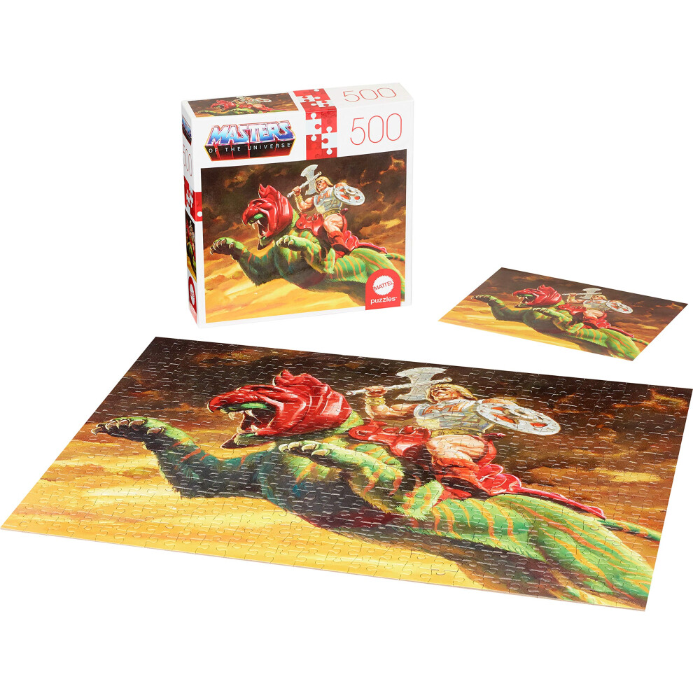 Mattel Games Masters of the Universe Mattel Jigsaw Puzzle with 500 Int