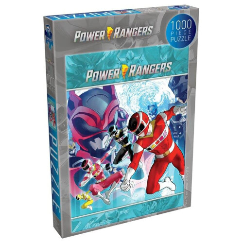 Renegade Game Studios Power Rangers Shattered Grid Puzzle, Mehrfarbig