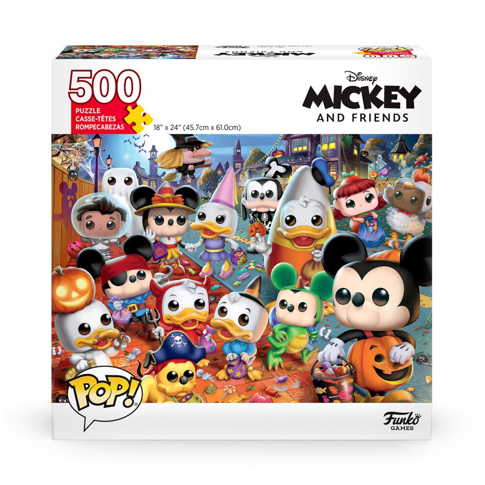 Funko Pop! Puzzle Disney Spooky Mickey