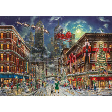 Ceaco  Thomas Kinkade Weihnachten  Elf  1000-teiliges Puzzle, 20,3 cm L x 20,3 cm B