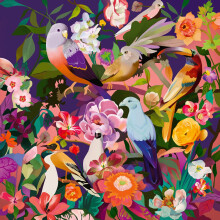 Ravensburger Art & Soul: Bird Watching 750 Piece Jigsaw Puzzle for Adu