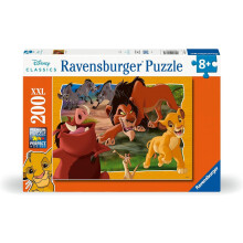 Ravensburger Disney Ο Βασιλιάς των Λιονταριών: Χακούν Ματάτα 200 Τεμάχια XXL Παζλ για Παιδιά