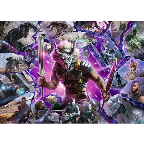 Ravensburger Ravensburger 1000 - Marvel gonosztevő KILLMONGER 1