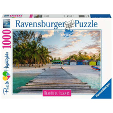 Ravensburger Caribbean Island 1000 Piece Jigsaw Puzzle For Voksne & Kids Age 12 Years Up