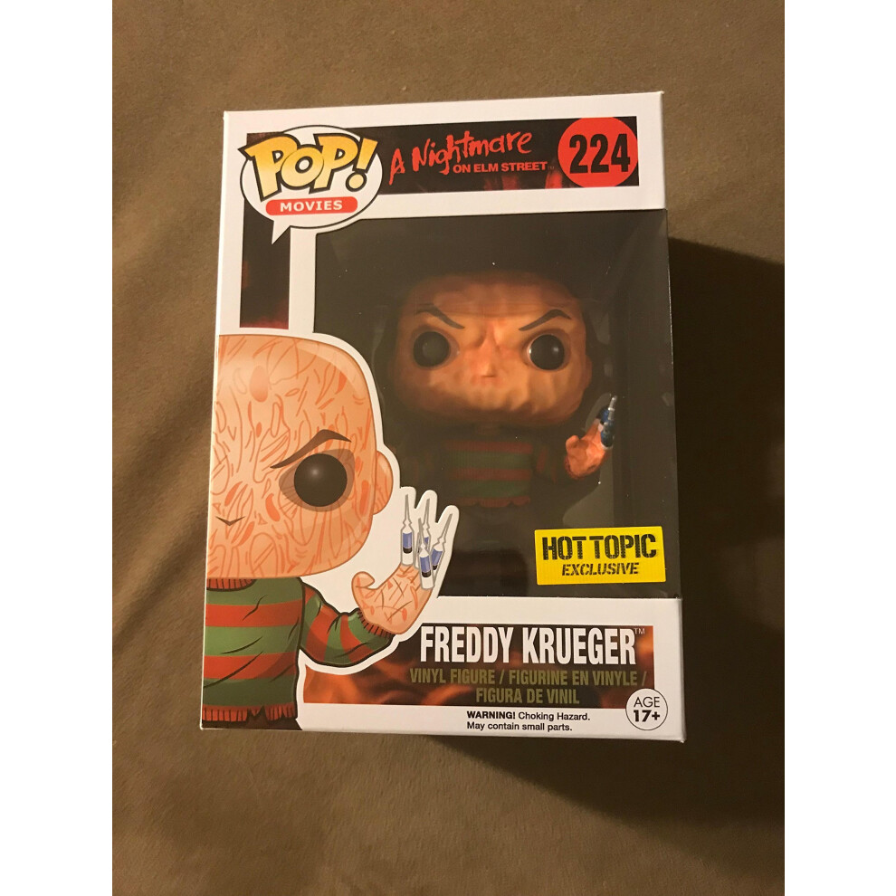 Funko Movies Freddy Krueger Pop Vinyl Exclusive (Hypodermic Needle Var