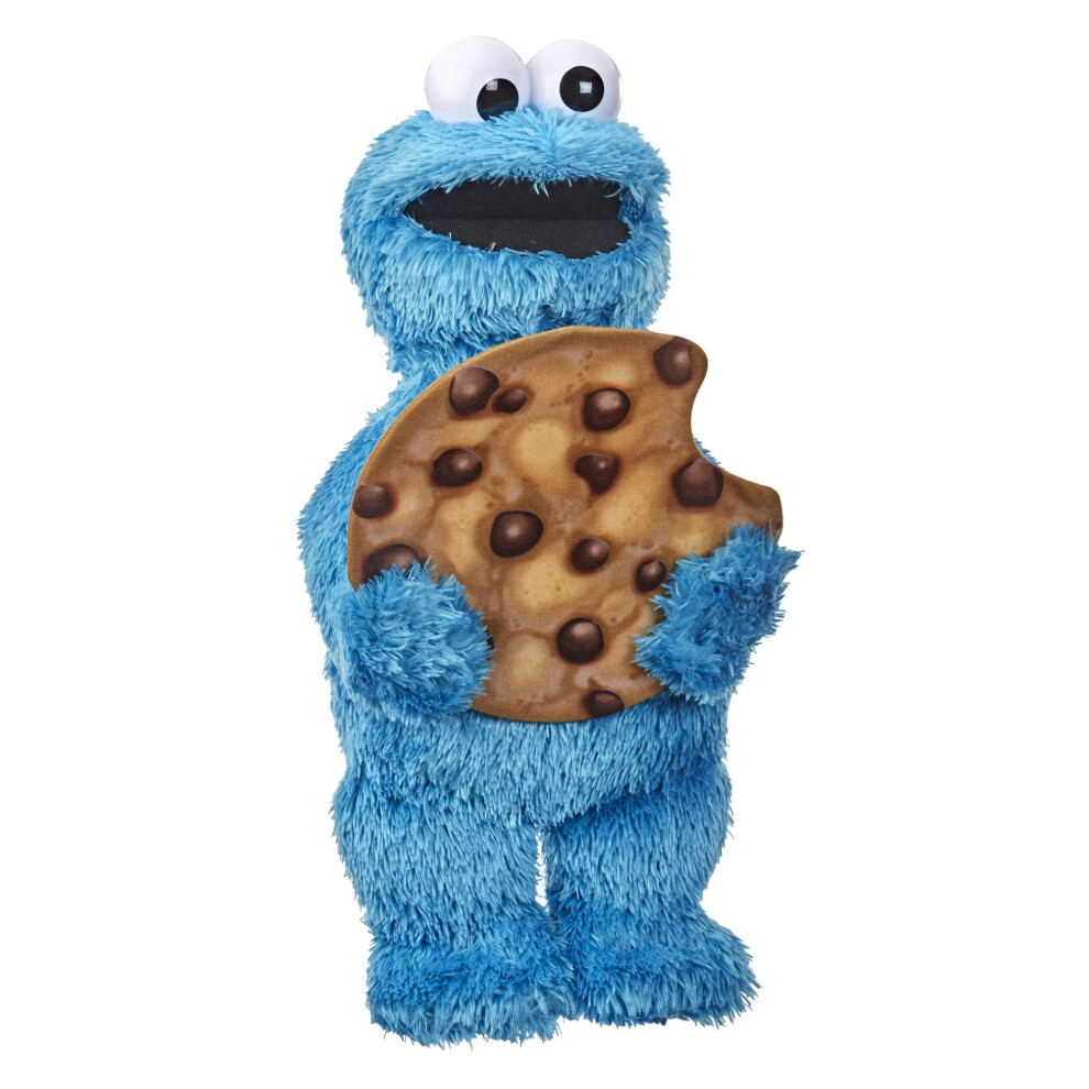 Sesame Street Peekaboo Cookie Monster Talking 13-Inch Plush Toy for To