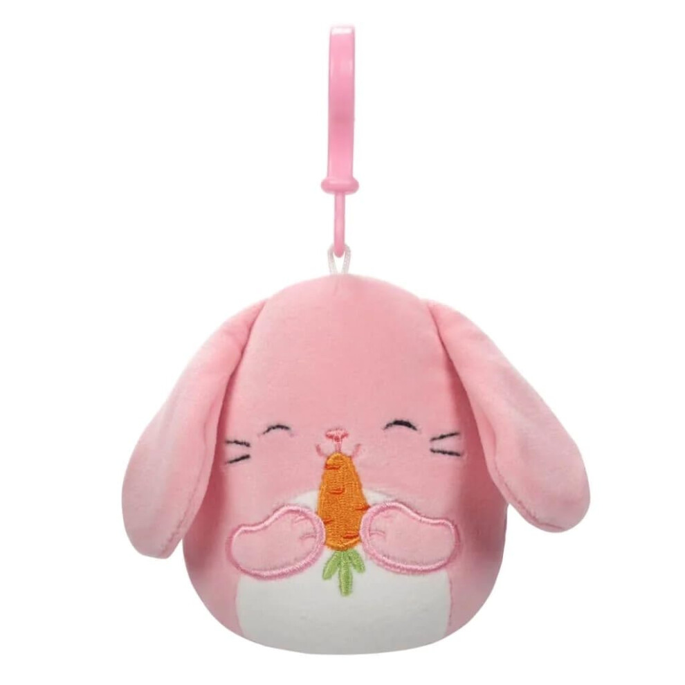 squishmallows 3.5"" Easter Clip-on bop The Bunny