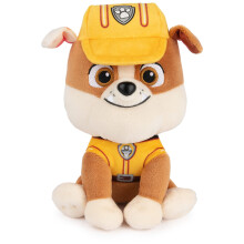 GUND PAW Patrol Rubble en uniforme de construcción, juguete de peluche, 6"