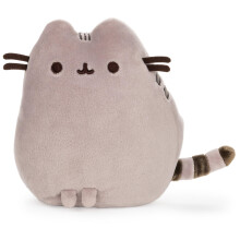 GUND Pusheen The Cat Squisheen Plschtier Katze fr Kinder ab 8 Jahren, Grau, 15,2 cm