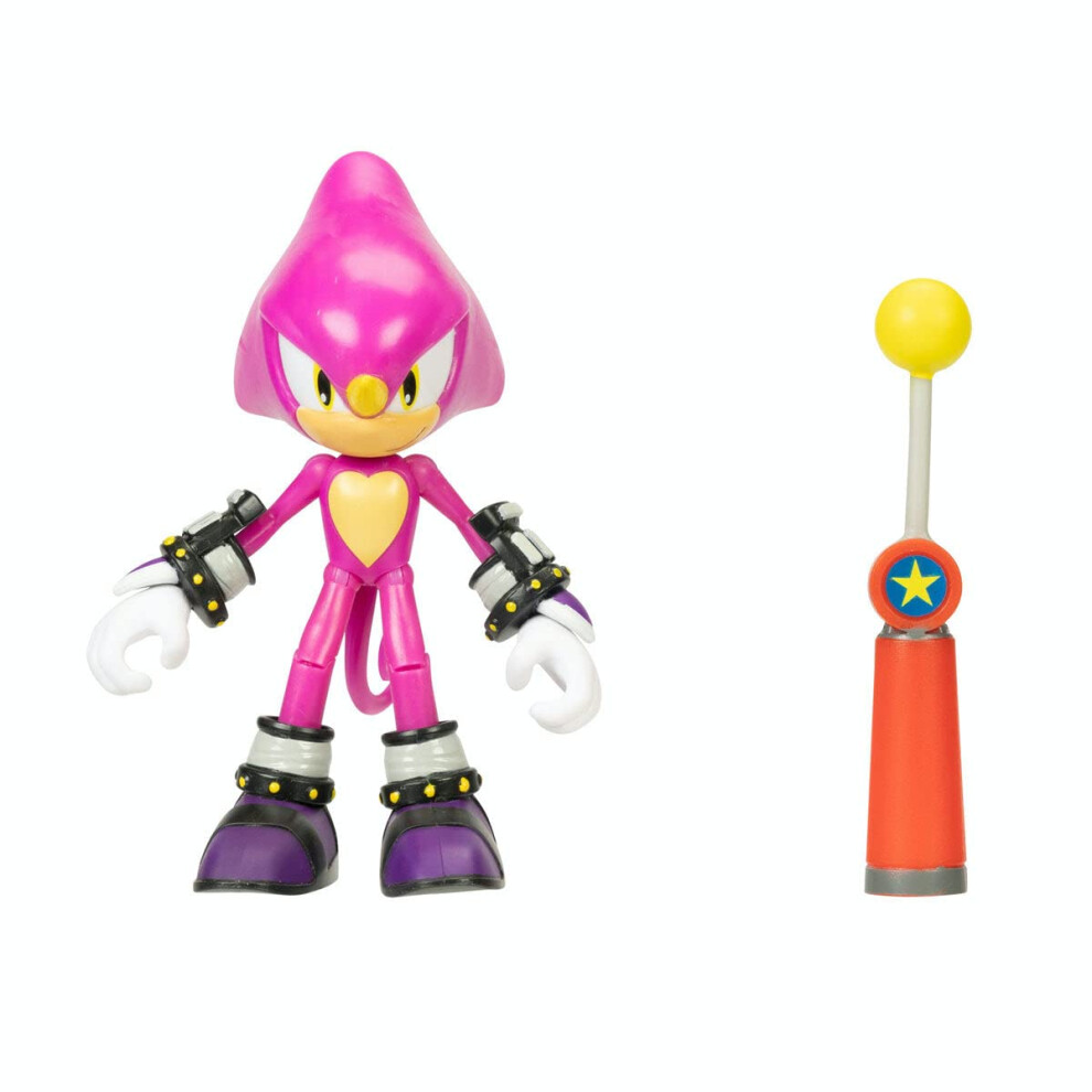 Sonic The Hedgehog 4"" Espio The Chameleon With Checkpoint