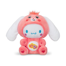 Cinnamoroll Dressed As Love-a-Lot Bear 9"" Fun-Size Plush Pink - Soft