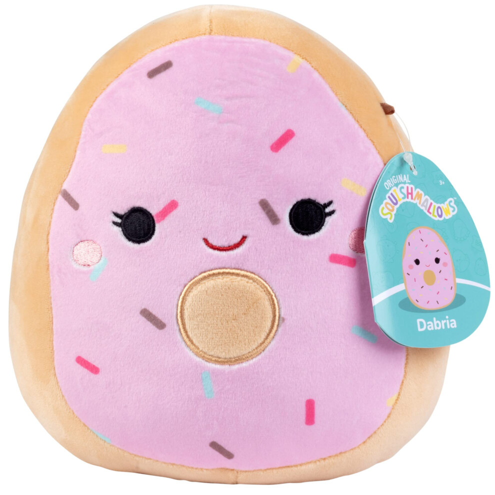 Squishmallows 8"" Dabria The Donut - Official Kellytoy Plush - Soft an