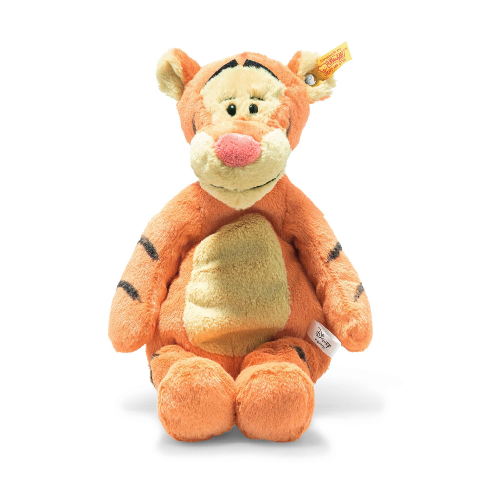 Steiff Disney Soft Cuddly Friends Tigger 12""  Premium Stuffed Animal