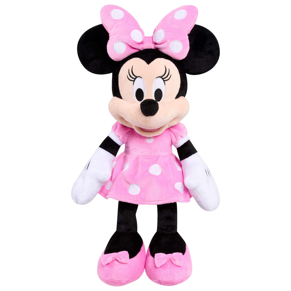 Disney Junior Mickey Mouse Large Plush Minnie Mouse  Officially Licens