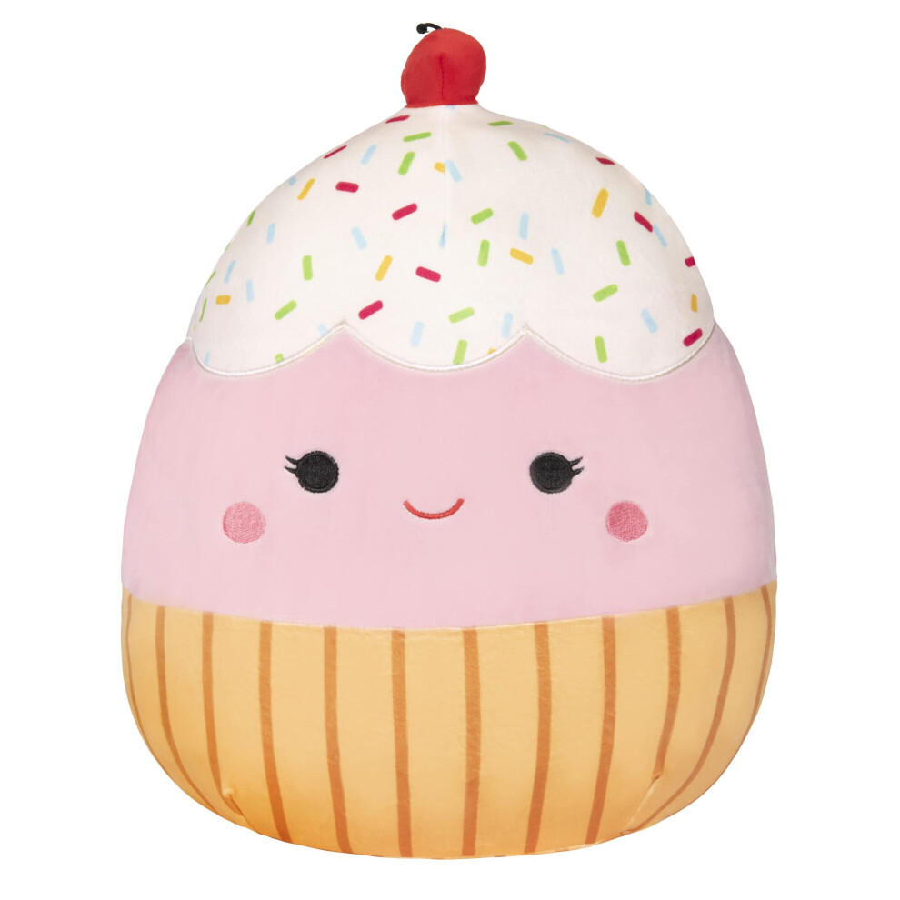 Squishmallows 12-Inch Cupcake- Add Clara to Your Squad  Ultrasoft Stuf