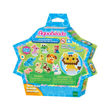 Aquabeads Arts & Crafts Animal Buddies Theme Refill with Beads and Tem