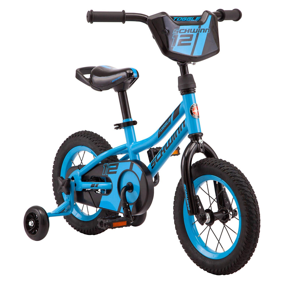 Schwinn Toggle Quick Build Kids Bike  12-Inch Wheels  Smart Start Stee