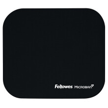 Fellowes Mouse Mat with Non-Slip Rubber Base - Mouse Pad with Antibact