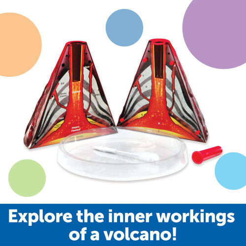 Learning Resources Learning Resources Erupting Volcano Model  Fun Science Learning  Homes 2
