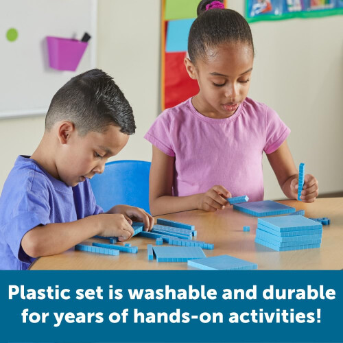 Learning Resources Learning Resources Plastic Base Ten Class Set 2